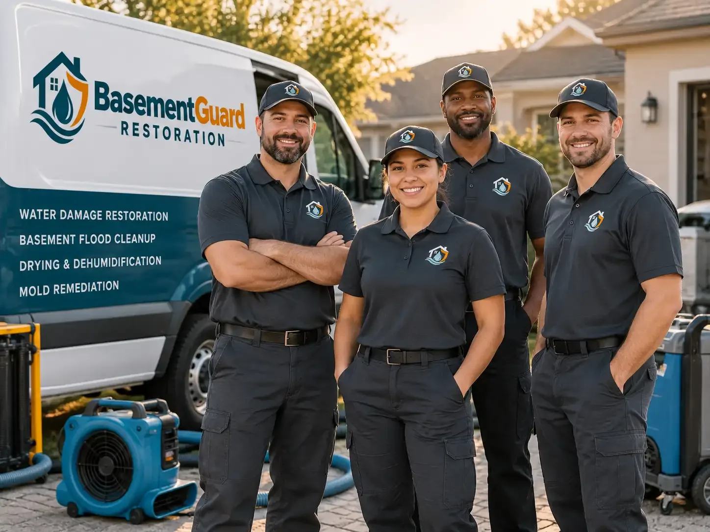 Basement Water Damage Restoration company in Cumberland, IA